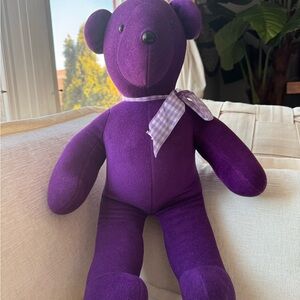 North American Bear Co. Purple Plush Toy